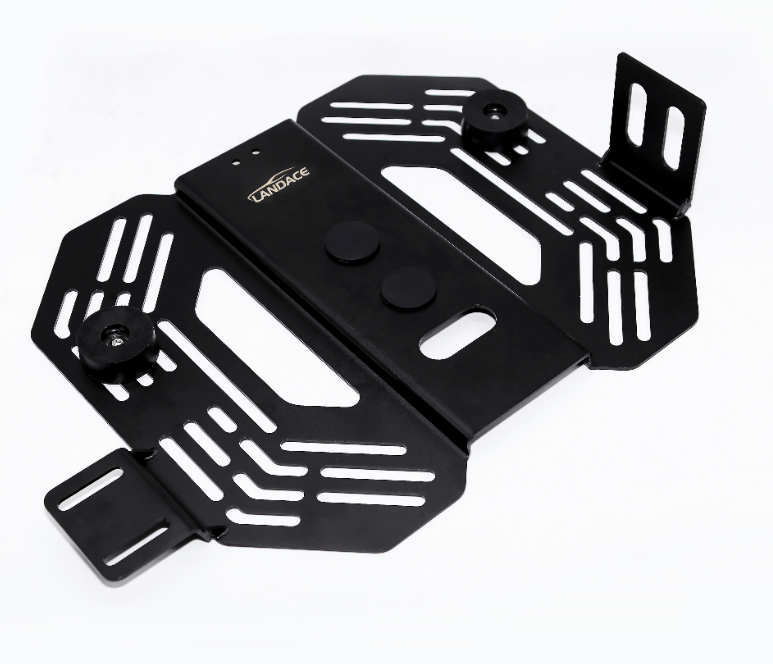 Carbon Steel Roof Rack Mounted Heavy Duty Tool Box Brackets with 504*360*134mm Size