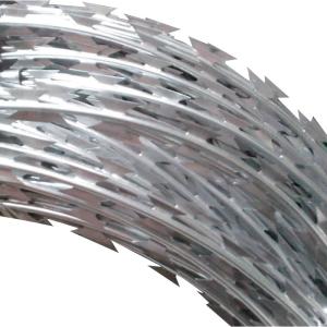 China Factory direct selling barbed wire fence anti-theft barbed anti climbing barbed stainless steel razor barbed wire mesh factory