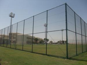 China Anti Rust Stadium Diamond Chain Link Fence 3000×4000mm factory