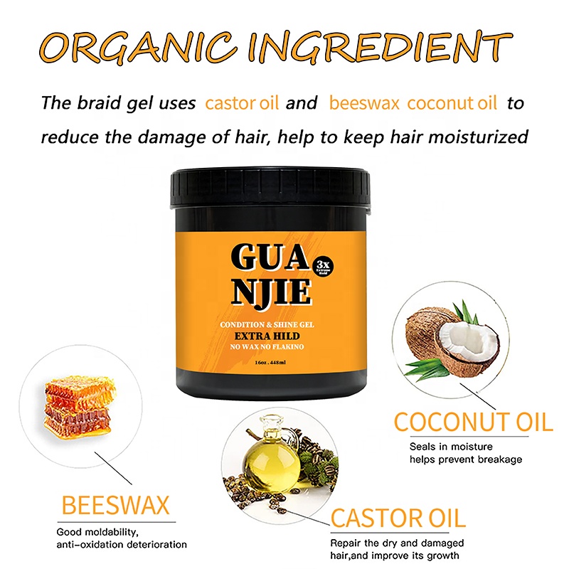 Unisex Conditioning Hair Wax Gel for Extreme Hold and All Natural Hair Alcohol Free