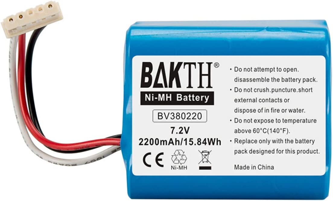 BAKTH 7.2V 2200mAh Nickel Metal Hydride Car Battery Nickel Metal Hydride Battery Cells