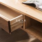 Coffee Table Design Solid Wood Living Room Modern Furniture FL-B006-C