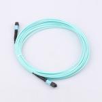 UPC / APC Fiber Optic Patch Cord , OM3 MTP MPO Fiber Cable 3mm