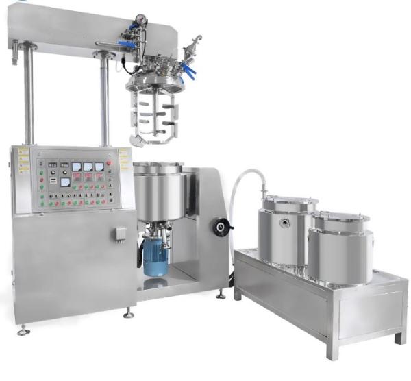 10L Body Lotion High Pressure Emulsifier Vacuum Mixer Cream Laboratory
