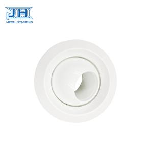 China Aluminum Assembly Parts Jet Nozzle Powder Coated Surface In HAVC factory