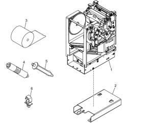 China ATM Spare Parts THERMAL JOURNAL PRINTER factory