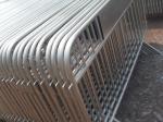 Hot Dipped Glavanized Steel Crowd Control Fence Size 1100mm x 2200mm Available