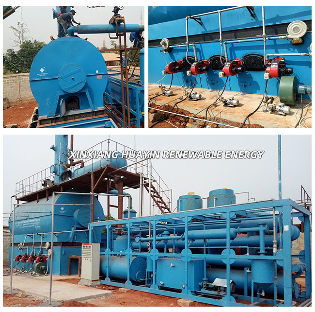 Energy Saving Distillation Used Motor Oil Used Engine Oil Recycling Machine In India