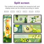38.5 Inch Metal Shell Stretched Bar LCD Monitor Digital Signage LCD Display