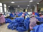 CE Certified Eco Friendly Hospital SMS Disposable Lab Coats with Knitted Collar
