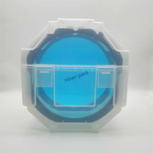 China OEM Semitransparent PP Material Wafer Shipper Cassette 8 Inch 200mm Wafer Storage Box factory