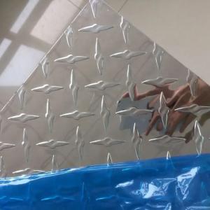 China 5052 H32 Antisilp Aluminum Diamond Plate Patterned Alu Sheet 1060 H24 Al Embossed factory