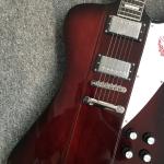 Chibson firebird electric guitar dark red finish firebird guitar free shipping