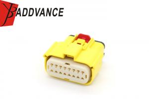 China Waterproof 33472-1886 18 Pin Female Molex Connector Kit Yellow Color on sale