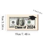 Graduation Money Holder Wooden School Graduation Card Box Cash Holder Money