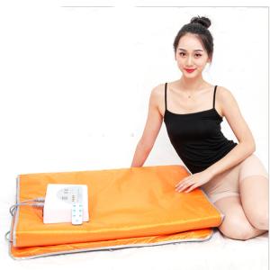 China Detox Heated Pressotherapy Slimming Machine 2 Zone Infrared Sauna Blanket Weight Loss factory