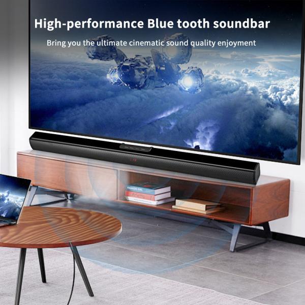 5W*4 TV Soundbar Speaker Support PC Phone Tablet Laptop MP3 MP4 DVD Player TV