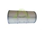 5um,0.5um,2um,0.2umCylindrical Type Dust Filter Cartridge , 1μm Porosity Pleated