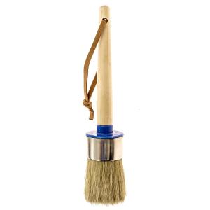 China Natural Bristles Cleaning Chalk Paint Brushes For Painting 45mm factory