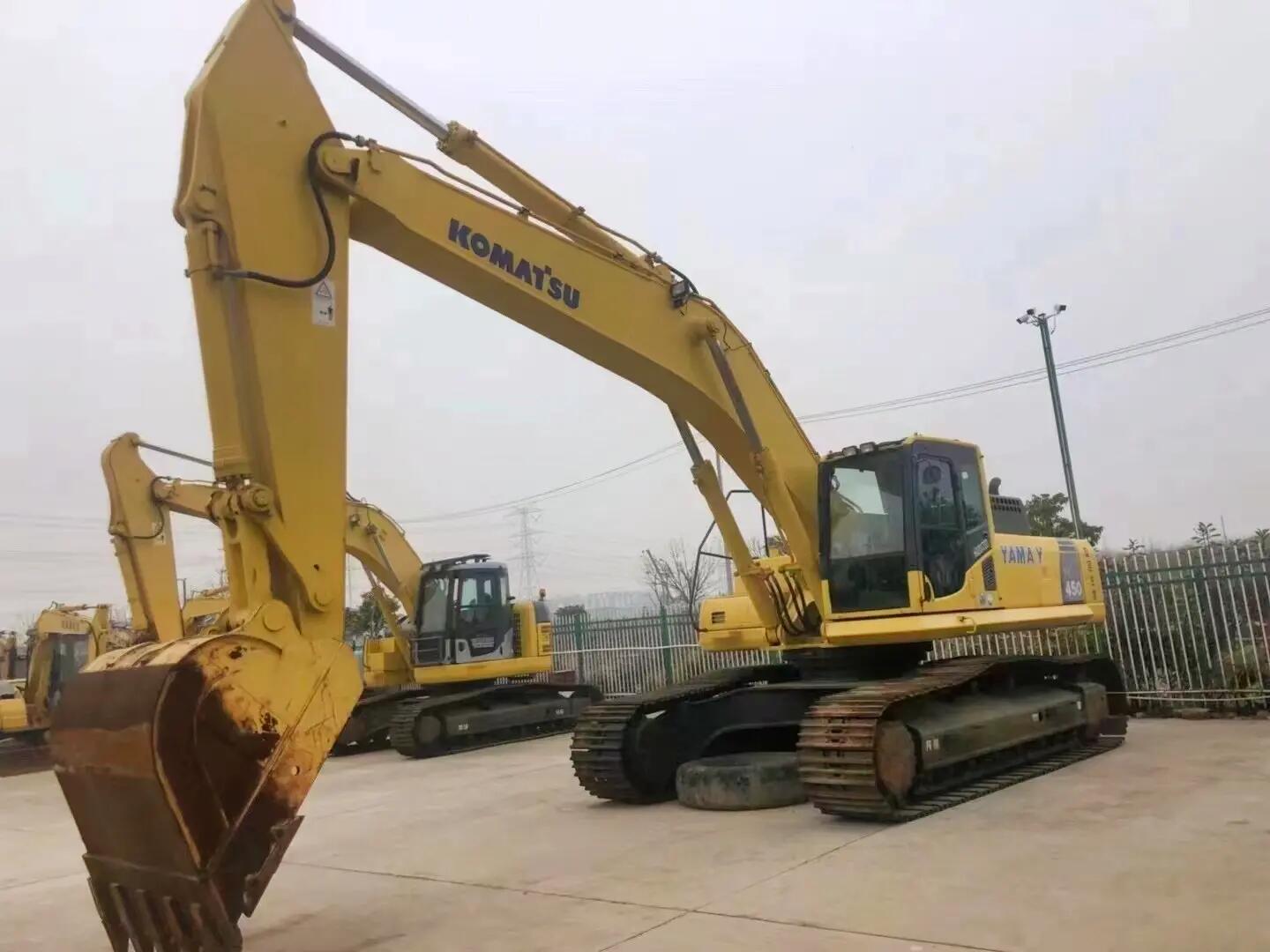 Secondhand Komatsu PC450 Excavator 45ton Digger for Mining Operation Site Work