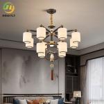 New Chinese Chandelier Lotus Lamp Box Restaurant Tea Room Living Room Light