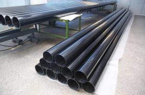 China Twill Glossy Carbon Fiber Sailboat Mast 3mm Wall Thickness Epoxy Resin Type factory