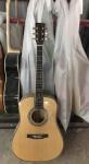 MT Flamed All Solid Abalone Acoustic Guitar