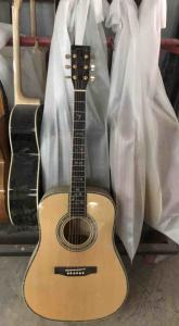 China MT Flamed All Solid Abalone Acoustic Guitar factory