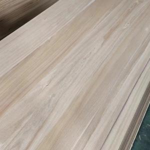 China Moisture Content 8%-12% Solid Wood Board Paulownia Wood M3 for Home Office Decoration factory