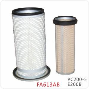 China PC200 5 Excavator Air Filter factory