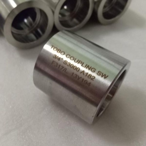 NPT ASTM A182 F347 Stainless Steel Pipe Coupling