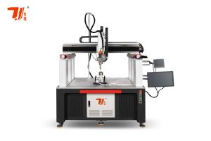 China Canton Fair Promotion Big Range Fiber Laser Welding Equipment 6 Axis For Square Lithium Battery Welding factory