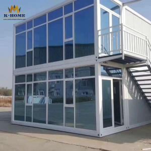 China Student Portable Accommodation Flat Pack Prefab House Modular Design factory