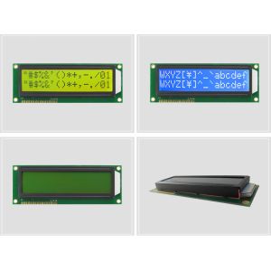 LCD 16x2 Alphanumeric Display 16 PIN Flexible LCD Modules With Multi Color