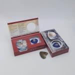 Custom Color Box Natural Love Pearl Necklace Gift Box With can Open Cage Pendant