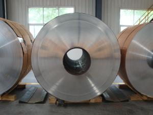 China Food / Beverage Packaging Aluminum Foil Shiny Side 1235 / 8011 O Non Leakage factory
