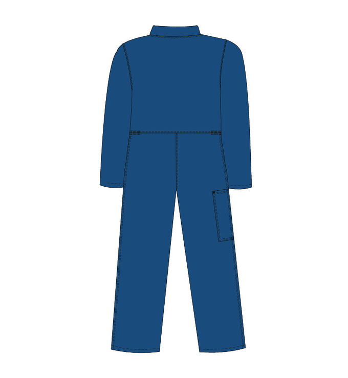Tomax FR62 EN11612 Certified Full Cotton Fire Resistant Work Overall Arc Protection For Welding Work