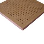 MDF Perforated Wood Acoustic Panels Auditorium Sound Insulation Wooden Board