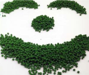 China Hollow Shape UV Cut 20 MPA Artificial Grass Rubber Granules factory