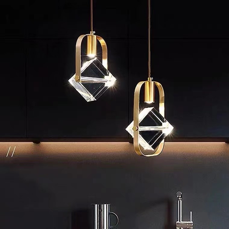 Modern Designer Lamp Decorative Indoor Crystal Suspension Light Pendant Lamp