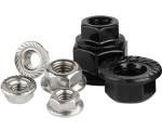 Stainless Steel Flange Nut General Industry M4 M5 M6 M8 M10 M12 Black Yellow