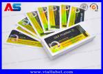 CMYK Printing Holographic HCG Vial Label Thickness 50um 100 tablets label