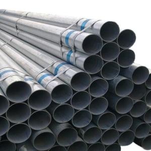 China Hot Dipped Galvanized St37 Erw Steel Pipe 6m Length Welded 1.5 Inch factory