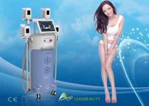 China 4 handles Continous Vacuum Cryolipolysis Slimming Machine For Losing Weight factory