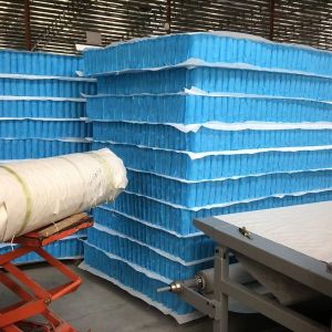 Custom Queen Size Mattress Pocket Spring Unit 20-30cm Thickness