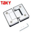 SS Shower Hinge 180 Degree Double Side for Interior Glass to Glass Shower Door