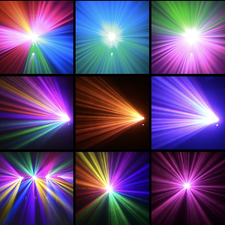 Color Temperature of 6000K Moving Head Beam 230 for Lighting and Circuitry Design