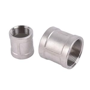 China 201 304 Stainless Steel Round Head Code NPT Female Socket Pipe Fitting for Plumbing factory
