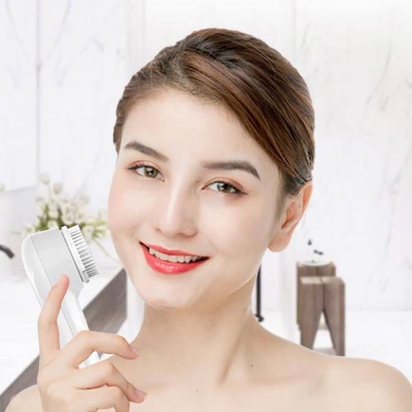 Facial Cleansing Brush Electric Facial Exfoliating Massage Brush with 7 Cleanser