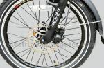 Aluminum 20 Inch Electric Folding Bike Disc Brake TX55 Derailleur System